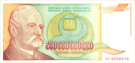 «Yugoslavia 500 billions»